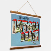 デイトナビーチ 吊り下げ型タペストリー (傾斜あり)