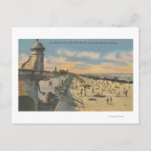 デイトナビーチ, FL – ボードウォークオブビーチ ポストカード (正面)