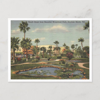 デイトナビーチFL、ビーチ通りビュー、1950 インスパイア ポストカード