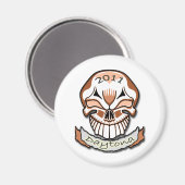 デイトナ2011スカル マグネット (正面/裏面)