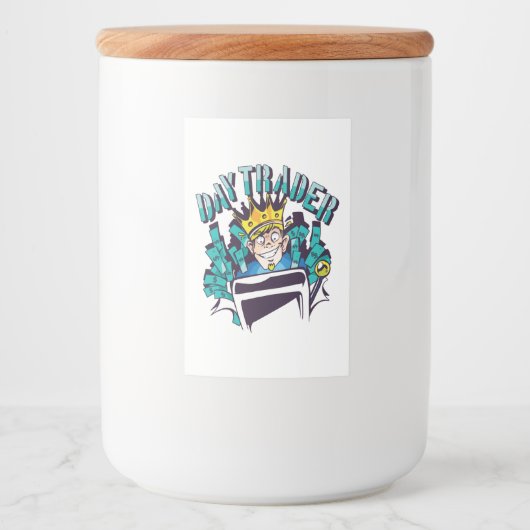 デイトレーダーギフトアイディア フードラベル (正面)