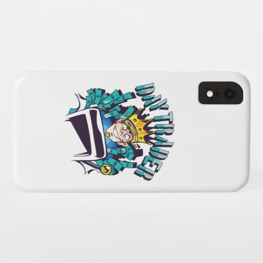 デイトレーダーギフトアイディア Case-Mate iPhoneケース (裏面(横))