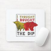 デイトレーダーギフト – ブルとクマの引用文 マウスパッド (マウス)