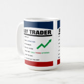 デイトレーダースケジュール! コーヒーマグカップ (正面左)