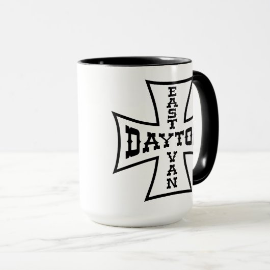 デイトンの信号器のマグEastヴァンIron Cross マグカップ (正面右)