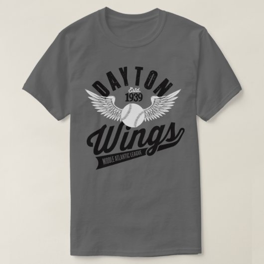 デイトンウィングス Tシャツ (デザイン正面)