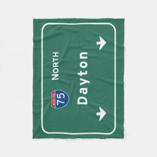 デイトンオハイオ州のoh州間幹線道路の高速道路: フリースブランケット