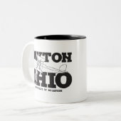 デイトンオハイオ美術発祥の地 ツートーンマグカップ (正面左)