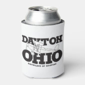 デイトンオハイオ美術発祥の地 缶クーラー (缶正面)