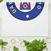 デイトンオハイオ キッチンタオル (折り畳み)