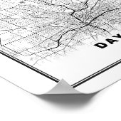 デイトンマップ ポスター (角)