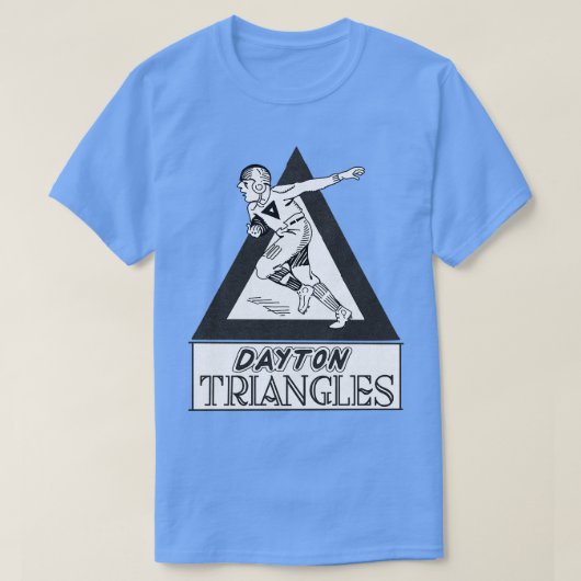 デイトン三角形(Defunct Dayton Triangles) 1920 Tシャツ (デザイン正面)
