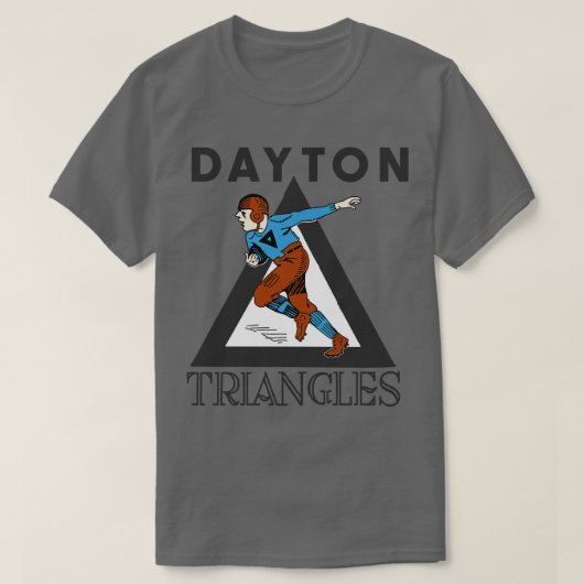 デイトン三角形(Defunct Dayton Triangles) 1929 Tシャツ (デザイン正面)