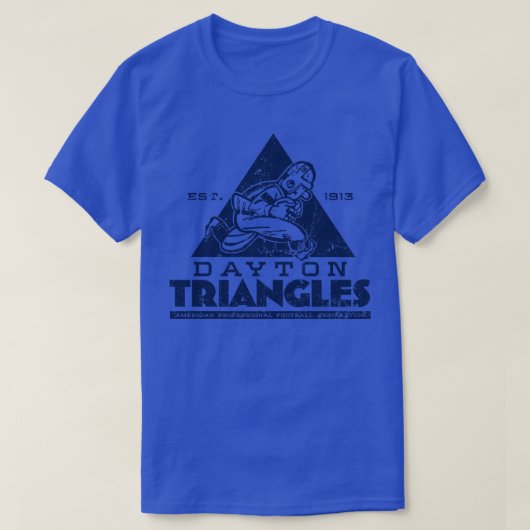 デイトン三角形 Tシャツ (デザイン正面)