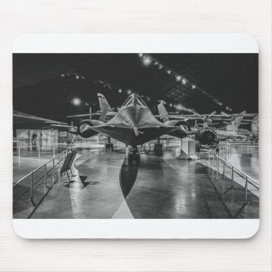 デイトン空軍博物館のSR-71ブラックバード マウスパッド (正面)