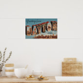 デイトン、オハイオ大レターシーンデイトン、OH ポスター (キッチン)