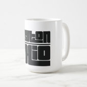 デイトン - オハイオ州 コーヒーマグカップ (正面右)