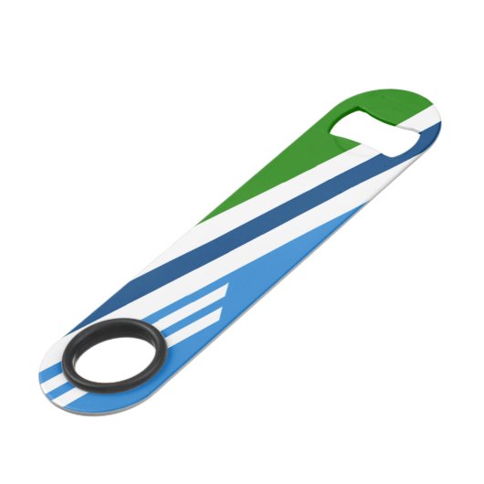 デイトン（オハイオ）シティ国旗 スピード栓抜き (正面アングル)