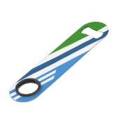 デイトン（オハイオ）シティ国旗 スピード栓抜き (裏面アングル)