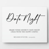 デイト結婚ナイト フォトプラーク (正面)