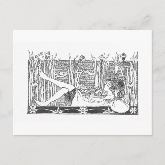 デイドリーマー – ヴィンテージイメージ ポストカード (正面)