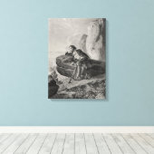 デイドリームス キャンバスプリント (インサイチュ (ウッドフロア))