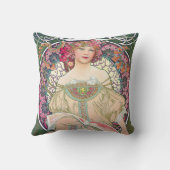 デイドリーム(春)、ミュシャ クッション (裏面)