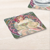 デイドリーム(春)、ミュシャ スクエアペーパーコースター (アングル)