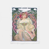 デイドリーム(春)、ミュシャ フリースブランケット (正面)