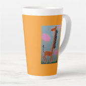 デイドリー・キリン 🦒 カフェラテマグ (右アングル)
