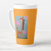 デイドリー・キリン 🦒 カフェラテマグ (左アングル)