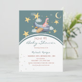 デイノ航空宇宙スターズベイビーシャワー駆動 招待状 (スタンド正面)