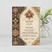 デイパレスヒンディヘンナメーンディインディアンスタイル結婚ズ 招待状 (スタンド正面)