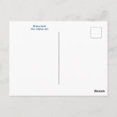 デイビスさんからの挨拶! ポストカード (裏面)