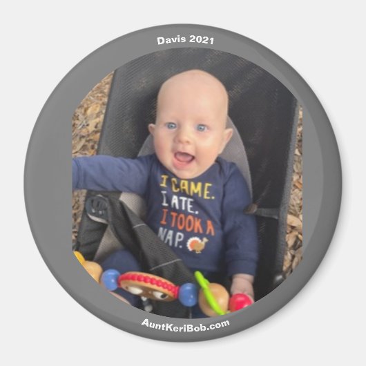 デイビス2021磁石 マグネット (正面)