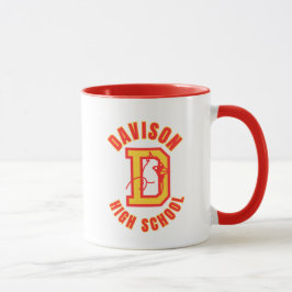 デイビソン高校 ミシガン コーヒーマグ マグカップ