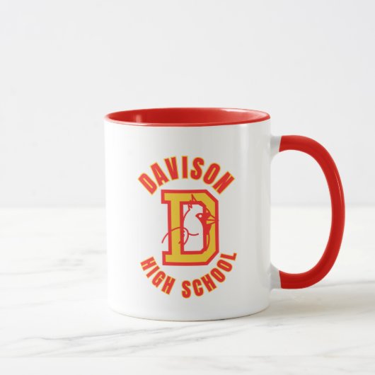 デイビソン高校 ミシガン コーヒーマグ マグカップ (右)