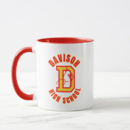 デイビソン高校 ミシガン コーヒーマグ マグカップ