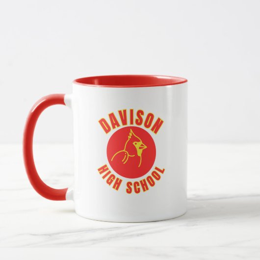 デイビソン高校 ミシガン コーヒーマグ マグカップ (左)