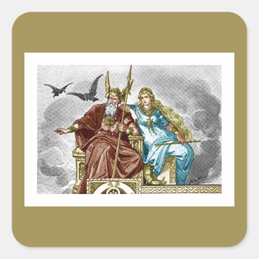 デイビッドとマルラマンガン48周年記念カード スクエアシール (正面)