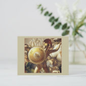 デイビッドによるサビネ女性への介入 ポストカード (スタンド正面)