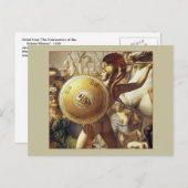 デイビッドによるサビネ女性への介入 ポストカード (正面/裏面)