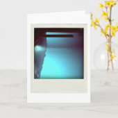 デイビッドのプール09d07 3dコンピュータアートカード カード (黄色い花)