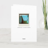 デイビッドのプール09f21 3dコンピュータアートカード カード (裏面)