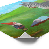 「デイビッドの悲しみ」 ポスター (角)