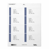 デイビッドのKRWスターカスタムシッピングラベル ラベル (フルシート)