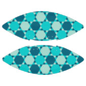 デイビッド光学錯覚パターンの青い星 アメリカンフットボール (パネル)