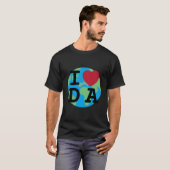 デイビッド・アッテンボロー大好き！ Tシャツ (正面フル)