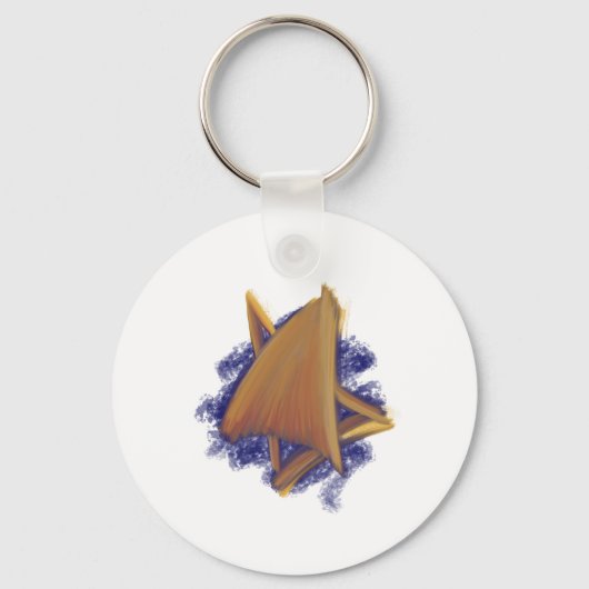 デイビッド・キーチェーンのスター キーホルダー (正面)