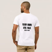 デイビッド・ハインズ - スティール・パルス Tシャツ (裏面フル)